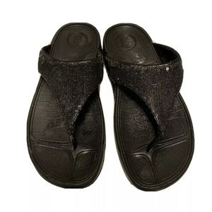 Fitflop sequins black